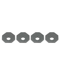 Chevelle & Malibu Bumper Bracket Hardware Alignment Washers, 1964-67