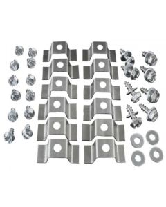 Chevelle & Malibu Dash And Glove Box Fascia Hardware, 1966-67