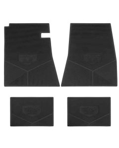 Legendary Auto Interiors Malibu SS Vinyl Floor Mat, 396 With Flag, 1965