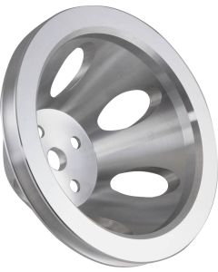 Chevy Small Block Aluminum Water Pump Pulley, Small Water Pump, 1 Groove