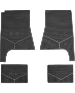 Legendary Auto Interiors Chevelle Vinyl Floor Mat With Chevelle Script, 1970-1972