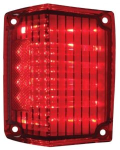 1970-1972 Chevelle Wagon LED Taillight Lens, Left