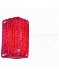 Chevelle And Malibu Taillight Lens, Left, Wagon, Best Quality, 1968-1969