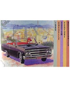 Chevelle And Malibu Color Accessory Brochure, 1965