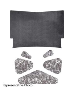 Chevelle Under Hood Cover, Quietride AcoustiHOOD, 3-D Molded, With Logo, 1968-1969