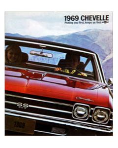 Chevelle Literature, Color Sales Brochure, 1969
