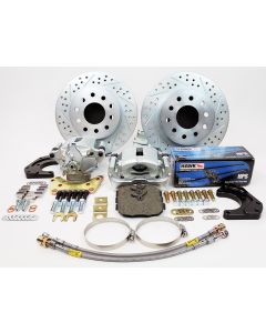 Chevelle - Rear Disc Brake Conversion, Non Staggered W/C Clip, 1964-1972