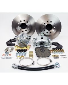 Chevelle - - Rear Disc Brake Conversion Kit, For Cars With Staggered Shocks And C-Clip Rear End, 1964-1972