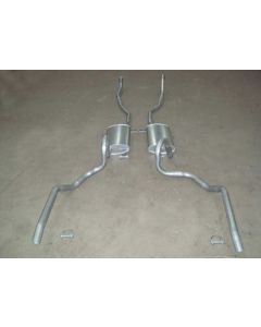 Chevelle - Dual Exhaust System, Smal Block, Except Station Wagon, 1966-1967