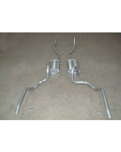 Chevelle - Dual Exhaust System, Small Block, Except Station Wagon, 1968-1969