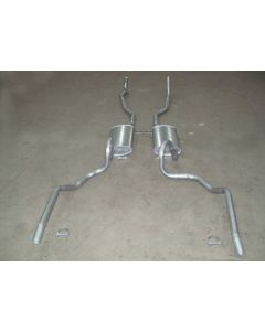 Chevelle - Dual Exhaust System, Big Block, Except Station Wagon. 1968