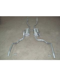 1969 Chevelle Except Wagon Dual Exhaust System, Big Block