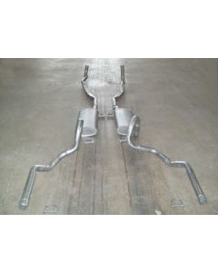 1970-1972 Chevelle Except Wagon Dual Exhaust System, Big Block