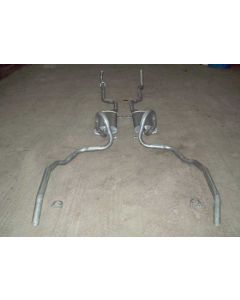 Chevelle - Dual Exhaust System, Big Block, Except Station Wagon, 1973-1974