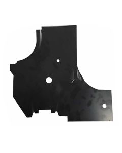 Chevelle - Cowl Side Hinge Panel Reinforcement, Left, 1966-1967