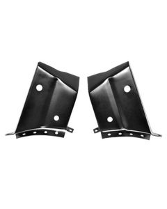 Chevelle - Trunk Hinge To Package Shelf Extensions, Coupe, 1968-72