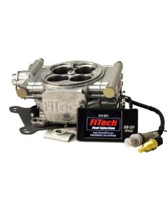FiTech Fuel Injection 600 HP Basic Kit, Bright Finish