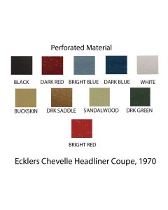 Chevelle  Headliner, Standard Kit, 2-Door Coupe, 1970-1972



