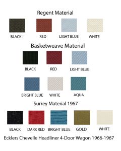 Chevelle Headliner, 4-Door Wagon, 1966-1967





