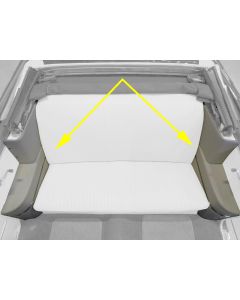  Chevelle Armrest Covers, Rear, Convertible, 1964

