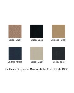 Chevelle - Convertible Top, 1964-1965