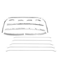 Headliner Retainer Kit, Coupe, 68-72