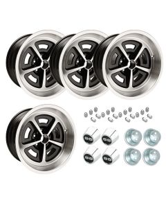 Chevelle - Magnum Wheel Kit,  One Piece Cast Aluminum, 17x9, 1968-1972

