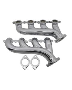 GM LS Engine Swap Exhaust Manifolds, Chrome
