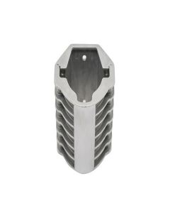 Aluminum Finned GM HEI-TFI Ignition Coil Cover, Polished