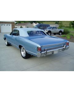 1966-1967 Chevelle White ConvertibleTop/ Rear Window