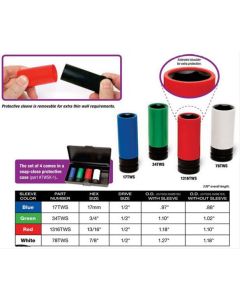 Thin Wall Wheel Lug Nut  Impact Socket Set,Gorilla TWSK-1