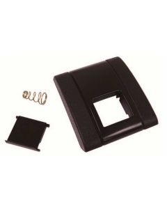1967-1972 Chevelle  Seat Belt Buckle Cover Assembly, Standard, With  Black Button
