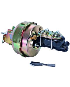 1964-1972 Chevelle - Boost/Mast Cyl Kit, Disc/Disc/Disc/Drum, Black (9"))