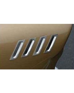 1958 Chevy Impala Bel Air & Nomad Front Fender Louver Set