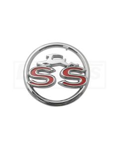 Full Size Chevy Quarter Panel Emblems, Impala SS, 1963
