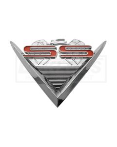 Full Size Chevy Trunk Emblem, Impala SS, 1961