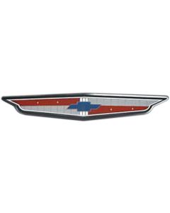 Full Size Chevy Grille Emblem Insert, Plastic, 6-Cylinder, 1961