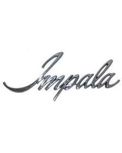 Full Size Chevy Front Fender Emblems, Impala, 1969