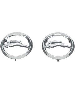 Full Size Chevy Quarter Panel Emblems, Impala, 1967