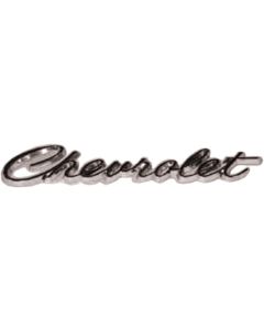 Full Size Chevy Rear Script Emblem, Impala, 1967