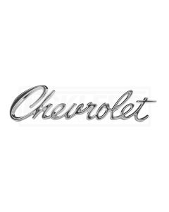 Full Size Chevy Trunk Emblem Script, 1969