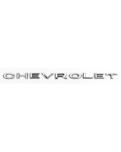 Full Size Chevy Trunk Panel Letters, "CHEVROLET", Best Quality, 1964