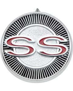 Lower Door Panel Emblems, Impala SS, 1965