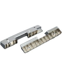 1962-1964 Chevy Impala Hardtop & Convertible Armrest Bases Chrome