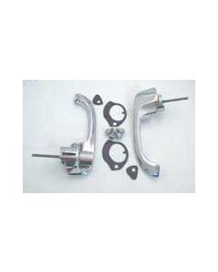 Full Size Chevy Outside Door Handles, Rear, 4-Door, 1961-1962