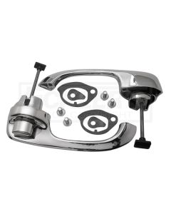 Outside Door Handles,Rear,4-Door,65-68