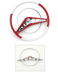 Full Size Chevy Horn Ring, Impala, 1958