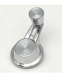 Full Size Chevy Vent Window Handle, With Chrome Knob, 1965-1966