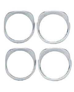 Full Size Chevy Headlight Bezels, 1965