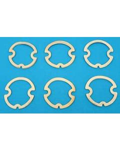 Full Size Chevy Taillight & Back-Up Light Lens Gasket Set, 1962